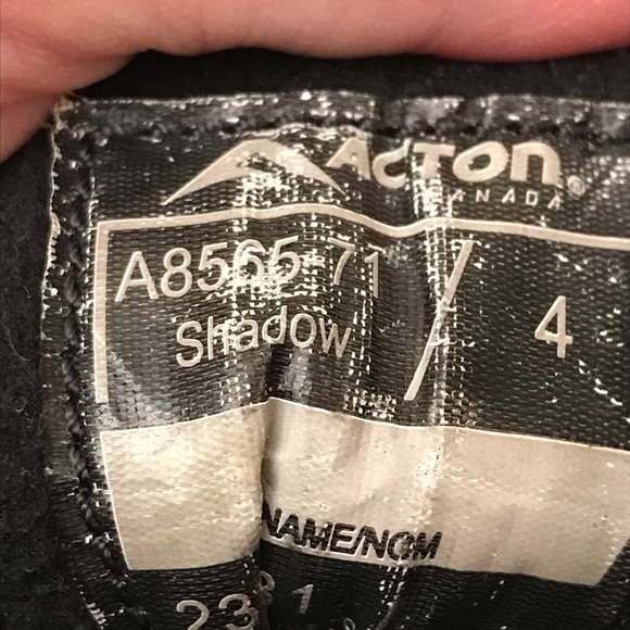 Unisex Acton Shadow winter boots big kids size 4 - Picture 13 of 13